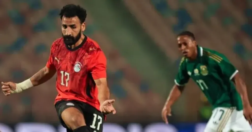 مايلولا يتقدم لـجنوب أفريقيا بهدف فى شباك منتخب مصر بالدقيقة 51