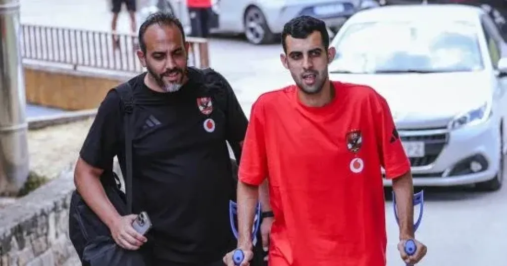 يوسف بلعمرى يبدأ المرحلة الثانية من التأهيل للرباط الصليبى بالمغرب