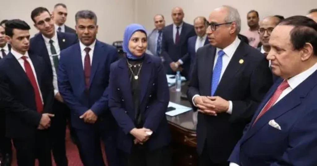 رئيس مجلس الدولة يتفقد مقر المجلس بالقليوبية مع بدء العام القضائى الجديد