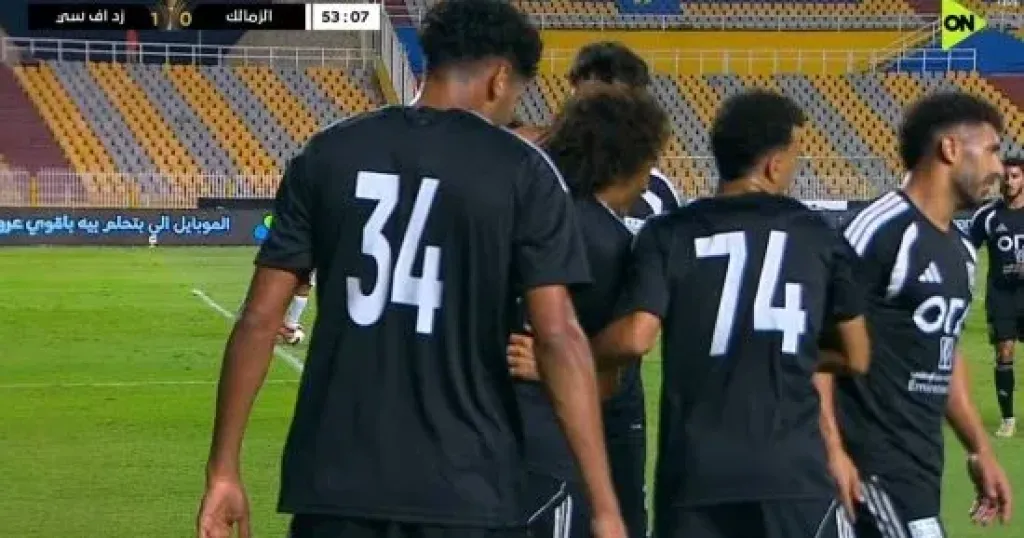 أحمد عاطف يسجل هدفين لـ زد في دقيقتين أمام الزمالك (3-0)