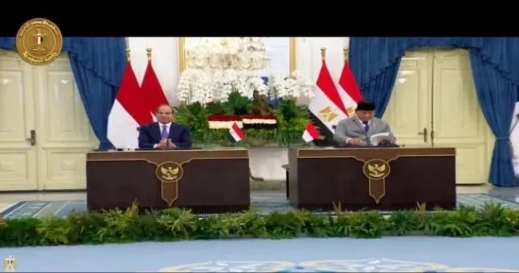الرئيس السيسى ونظيره الإندونيسى يشهدان مراسم التوقيع على عدد من مذكرات التفاهم