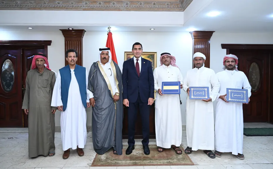 وزير الشباب والرياضة يكرم الفائزين بمهرجان ولي العهد السعودي بالطائف للهجن
