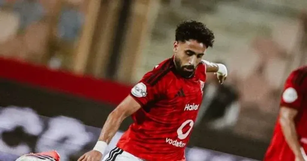 مروان عطية يضيع الهدف الثانى للأهلى أمام الزمالك فى القمة 133