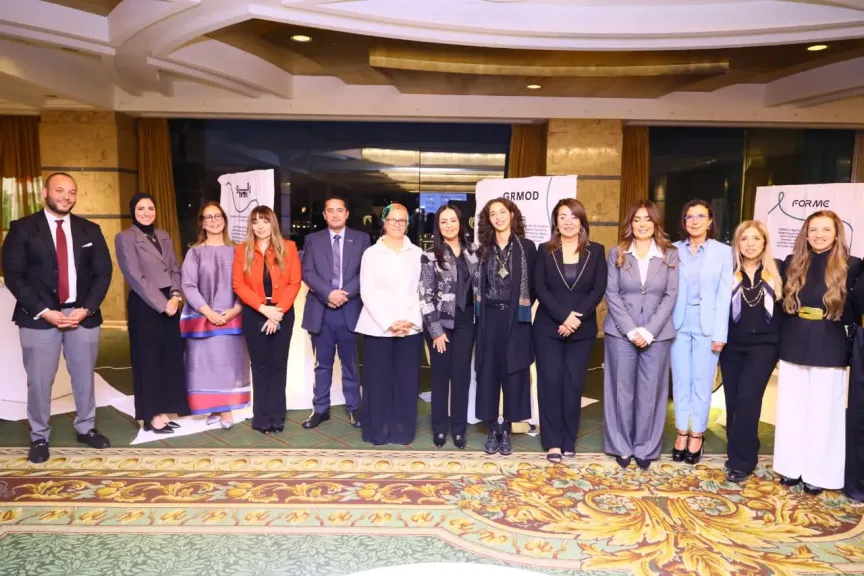 وزيرة التضامن الاجتماعي تشهد توقيع اتفاقية تعاون بين البنك الأهلي المصري ومؤسسة بنك الكساء المصري