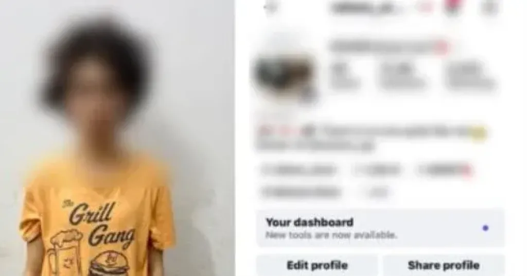 ضبط صاحب صفحة على مواقع التواصل ارتدى ملابس نسائية لتحقيق أرباح بدمياط