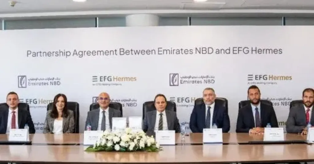 بنك الإمارات دبي الوطني مصر وإي اف چي هيرميس يوسّعان شراكتهما لتعزيز خيارات الاستثمار في الأسهم لشريحة أكبر من العملاء