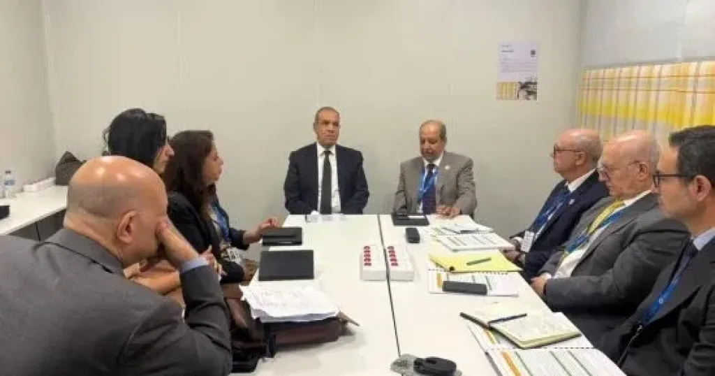 وزير الخارجية يلتقى المدير العام ورئيس مجلس الصندوق العربى للإنماء الاقتصادى