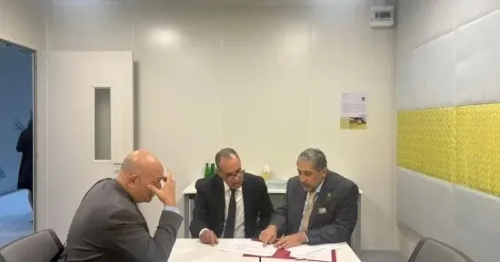 وزير الخارجية يلتقى رئيس المصرف العربي للتنمية الاقتصادية في أفريقيا