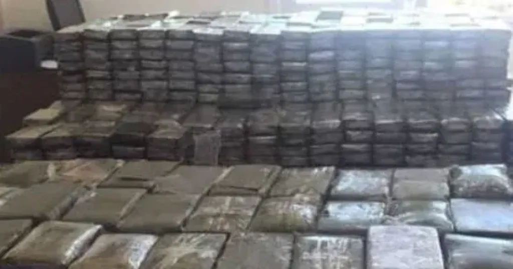 أباطرة الحشيش فى قبضة الأمن.. ضبط مكبس تصنيع وسلاح آلى بالإسماعيلية