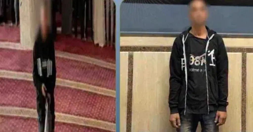 ضبط عاطل سرق حقيبة طالب من داخل مسجد بالمنيا
