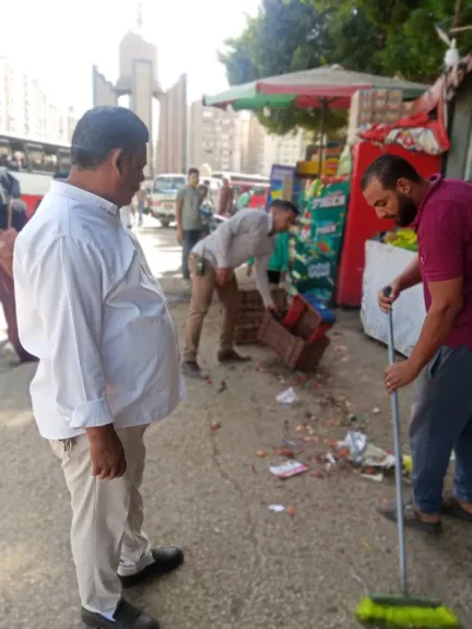 محافظ أسيوط: حملة مكبرة لرفع الإشغالات والتعديات من ميدان أسماء الله الحسنى بحي شرق