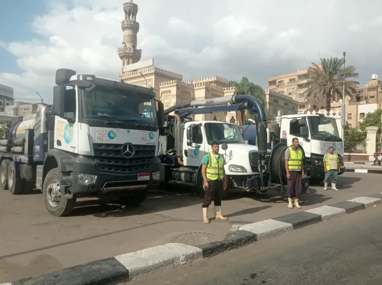 رئيس «القابضة للمياه» يوجه برفع درجة الاستعداد والانتشار المسبق للمعدات وفرق الطوارئ لمواجهة الأمطار