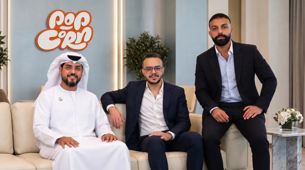 POPCORN Studio AI  تغلق جولة تمويلية Pre-seed بقيمة مليون دولار