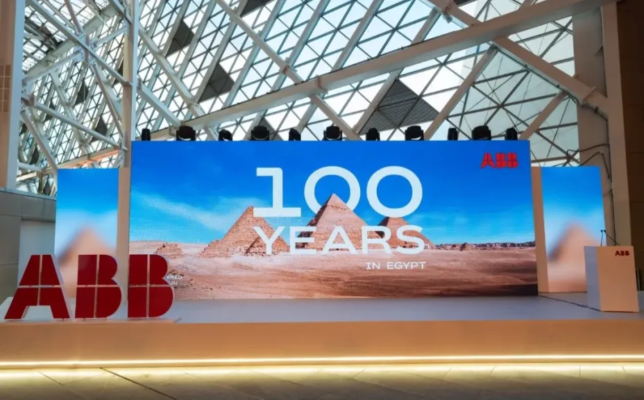 تحت شعار «نُمكّن مستقبل مصر... قرنًا بعد قرن»... ABB تحتفل بمرور 100 عام في مصر وتواصل دعم التنمية الصناعية بخبرات محلية