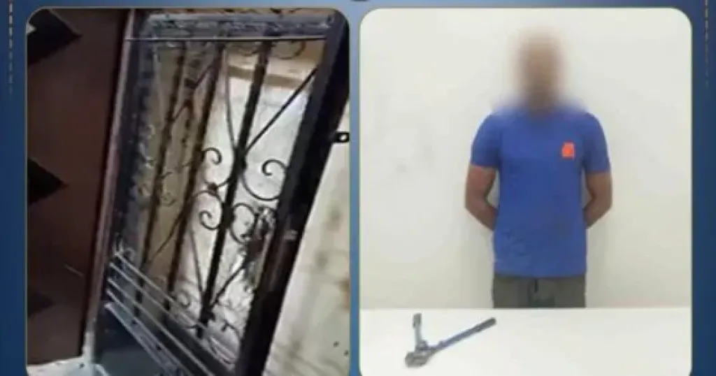 الداخلية تكشف ملابسات فيديو إتلاف باب شقة سيدة بزفتى وتضبط المتهم
