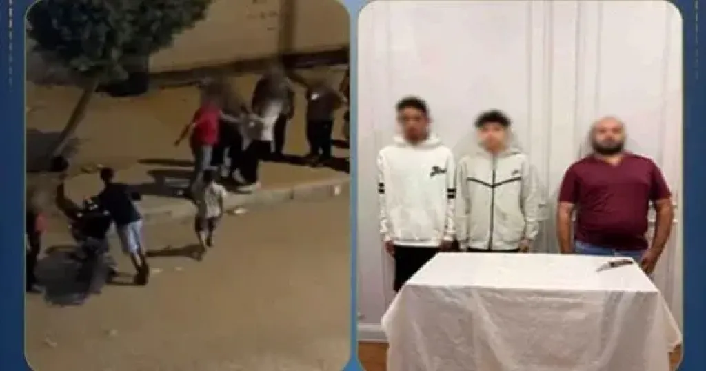 ضبط شخصين في مشاجرة بسلاح أبيض بسبب المزاح بالسادات