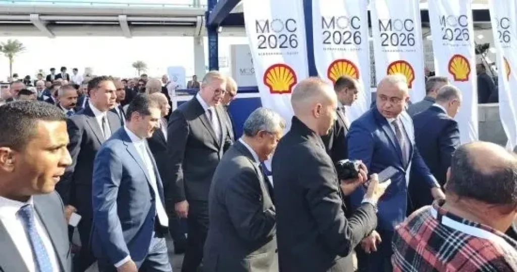 وصول وزير البترول ومحافظ الإسكندرية والوفد المشارك في مؤتمر البحر المتوسط