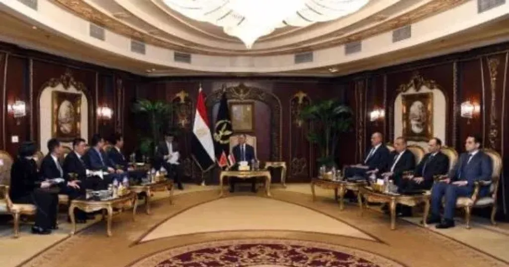وزير الداخلية يستقبل نائب وزير الأمن العام الصينى لبحث تعزيز التعاون الأمنى
