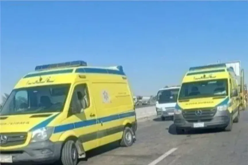 مصرع طالبين في حادث انقلاب دراجة بخارية ببني سويف