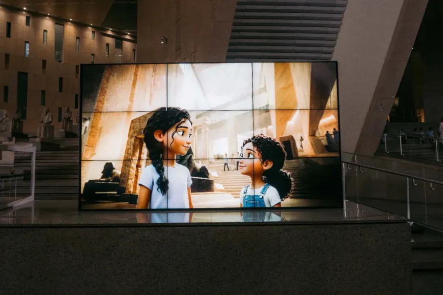 المتحف المصري الكبير يطلق فيلمًا للتوعية بآداب الزيارة