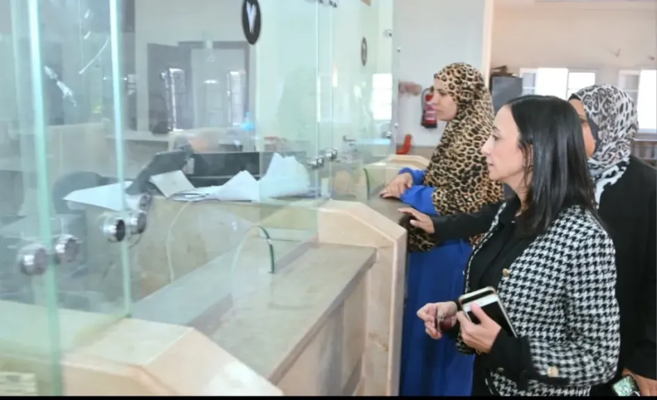 محافظ البحيرة تتفقد المركز التكنولوجي بقرية دمسنا بأبو حمص لمتابعة مستوى الخدمات