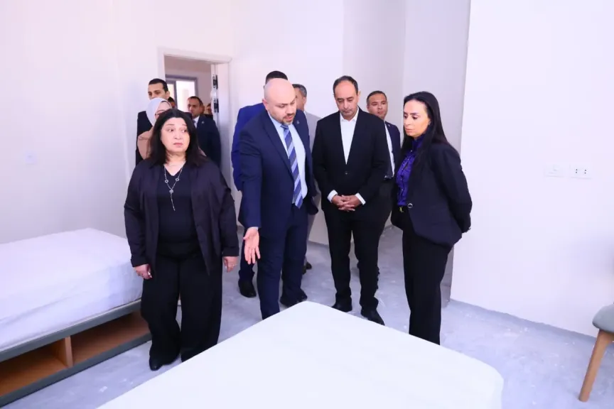 وزيرة التضامن تتفقد صندوق دعم الجمعيات ومركز الدعم النفسي للأطفال بجسر السويس