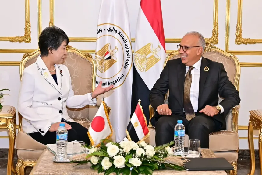 وزير الري يؤكد تقديره للتعاون بين مصر واليابان في مؤتمر الأمم المتحدة للمياه