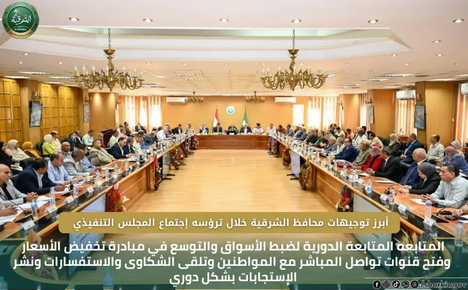 محافظ الشرقية: تيسير إجراءات دعم مبادرة الطاقة المتجددة فى الإستزراع السمكي
