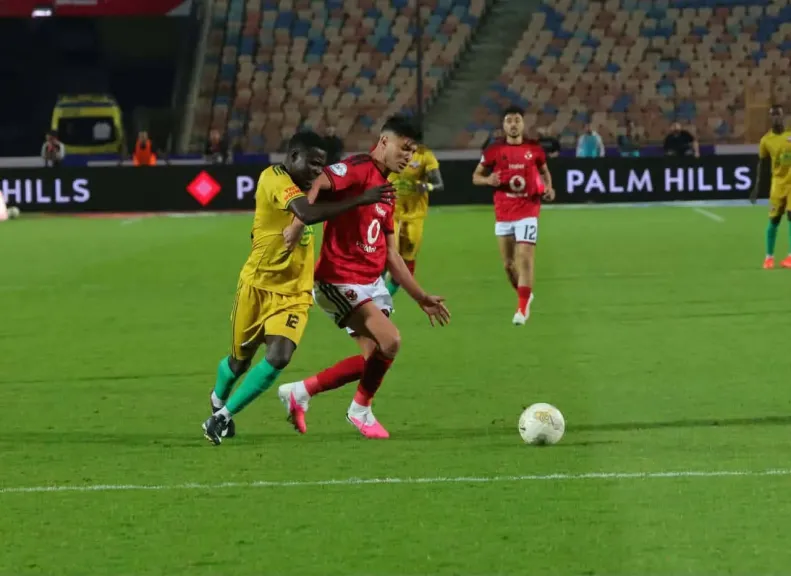 الأهلي يحسم الشوط الأول بالتقدم بثنائية أمام كيتارا الأوغندي بالكونفدرالية