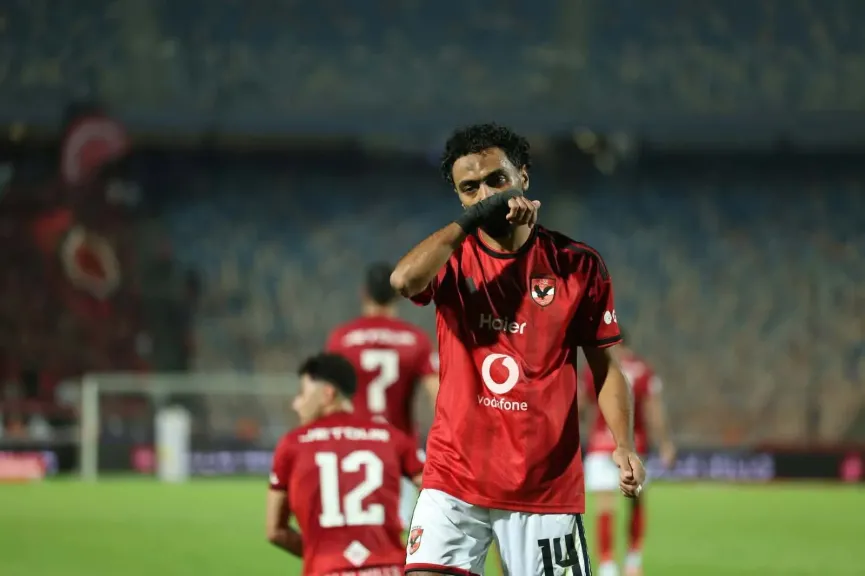 الأهلي يضاعف النتيجة بالهدف الثالث في شباك كيتارا الأوغندي