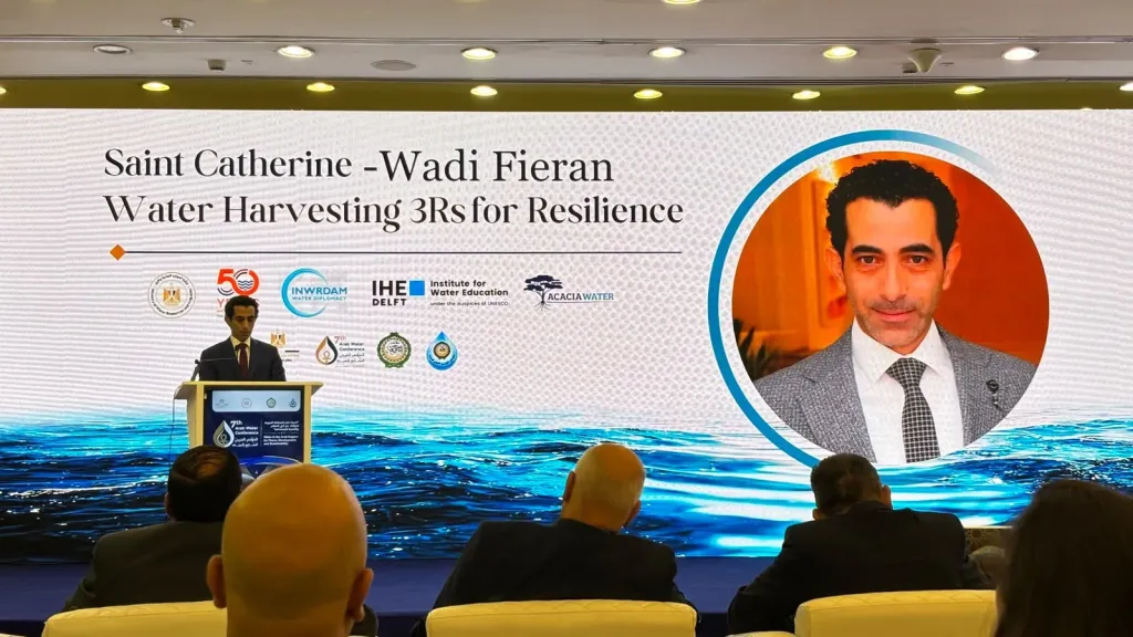 مشروع جديد لحماية كاترين ووادي فيران من أخطار السيول.. وخبير دولي يصفه بـ «محطة مهمة للتعاون»