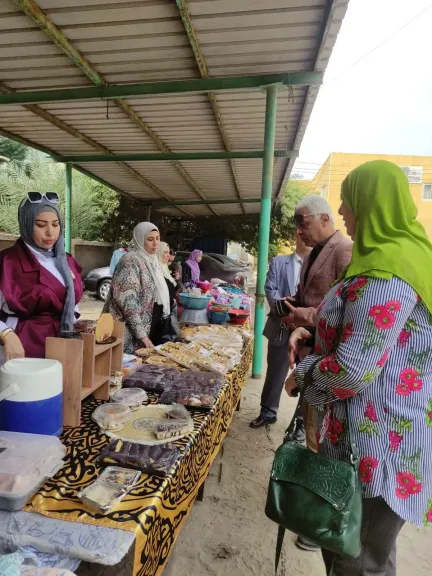 زراعة الشرقية اليوم افتتاح المعرض  الشهرى للاعمال اليدوية