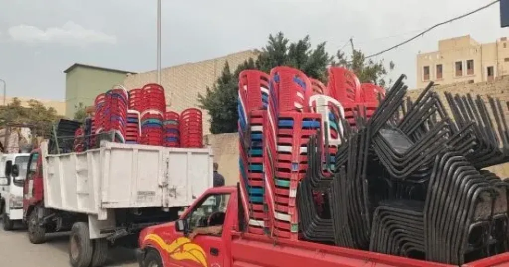 رفع 600 حالة إشغال وتكثيف حملات النظافة بشوارع إمبابة