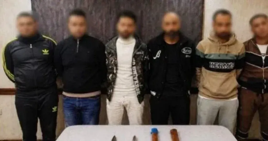 القبض على المتهمين بالتشاجر بأحد شوارع العمرانية في الجيزة