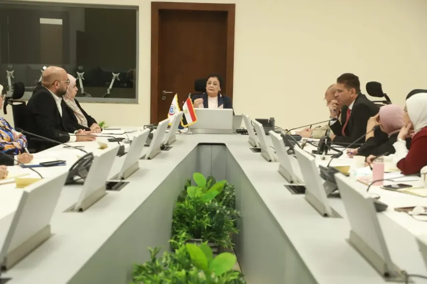 عبلة الألفي تترأس أول اجتماع للجنة الوطنية لحديثي الولادة لخفض الوفيات وتطوير الحضانات