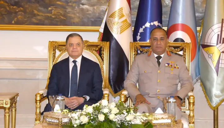 الفريق أشرف سالم زاهر يستقبل وزير الداخلية ووفد من قيادات الشرطة لتقديم التهنئة بمناسبة الإحتفال بالذكرى الثالثة والخمسين لإنتصارات أكتوبر المجيدة - صور