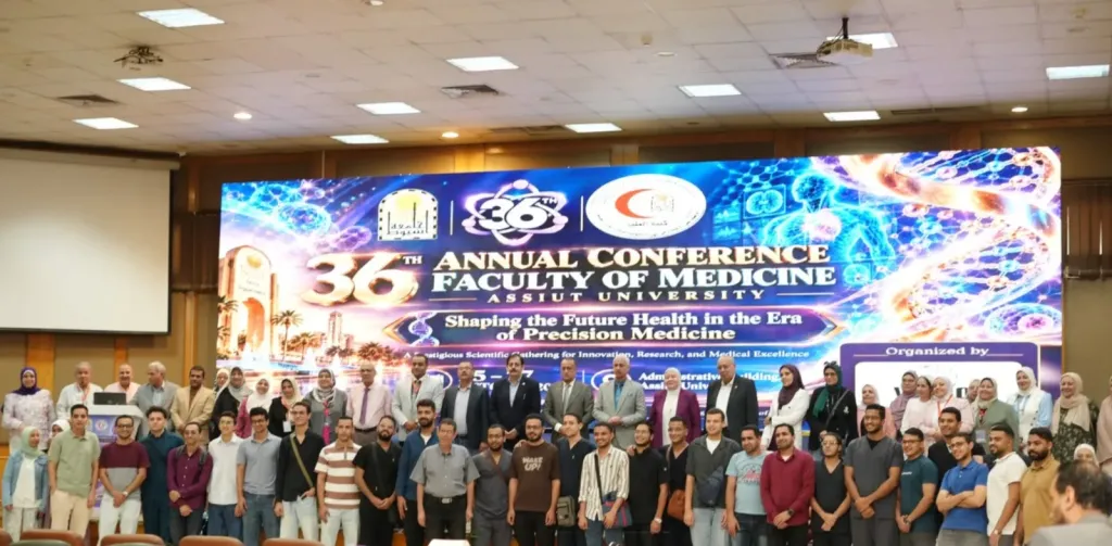ختام فعاليات المؤتمر السنوي الـ36 لكلية الطب بجامعة أسيوط تحت عنوان ”استشراق مستقبل الصحة