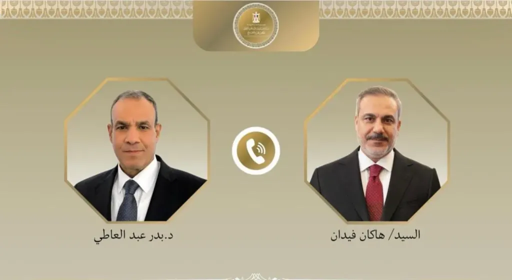 وزير الخارجية يبحث مع نظيره التركي آخر المستجدات الإقليمية