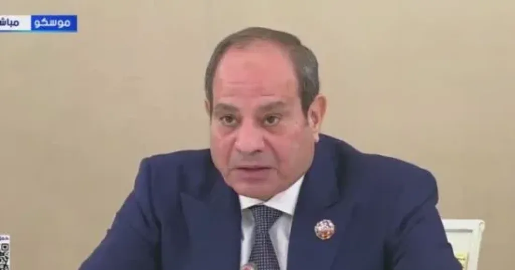 فخامة الرئيس السيسى: نتطلع لبدء التنفيذ الفعلى وتشغيل المنطقة الصناعية الروسية