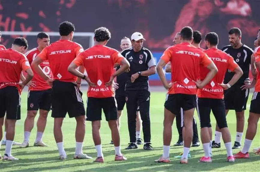 الأهلي ينقل تدريباته إلى مدينة نصر 5 نوفمبر