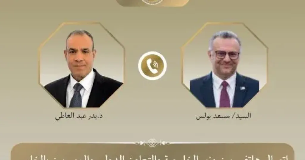 وزير الخارجية يبحث مع كبير مستشارى ترامب أزمة ليبيا وترسيم الحدود البحرية