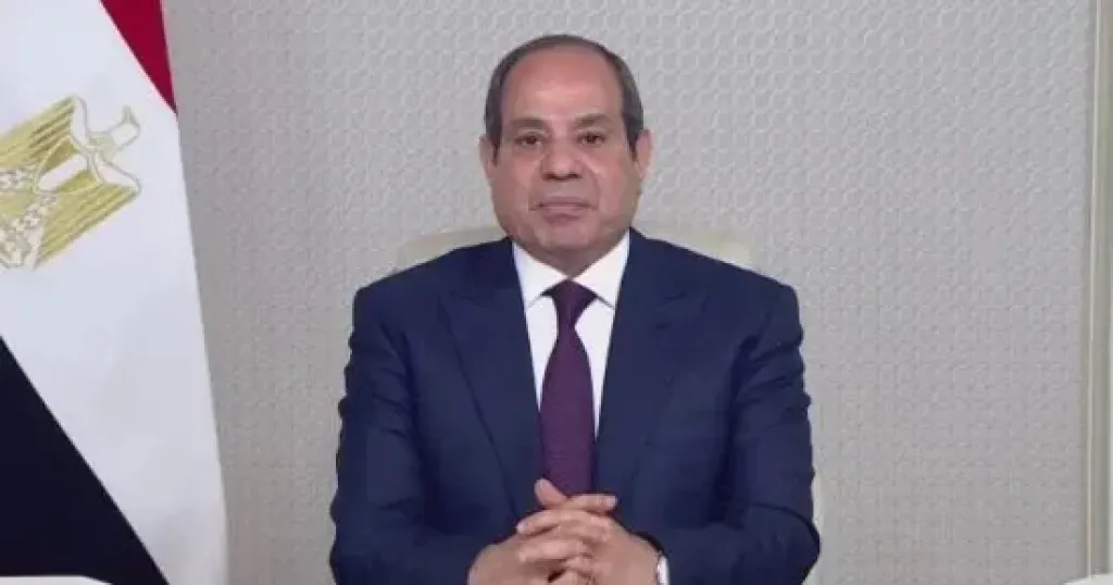 فخامة الرئيس السيسى يصل إلى مطار فيرنز ليست الدولي ببودابس