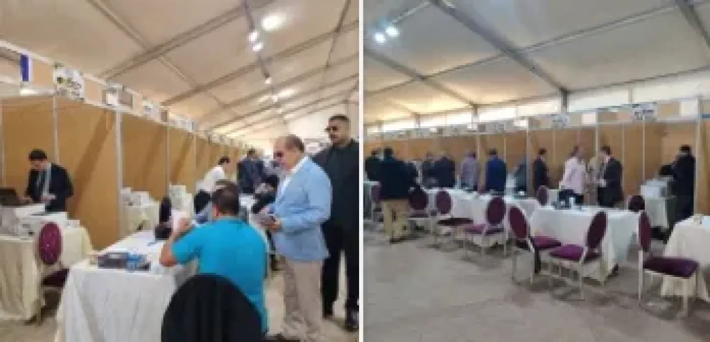 وصول اللجنة المشرفة على انتخابات الهيئة العليا لحزب الوفد إلى المقر الرئيسي