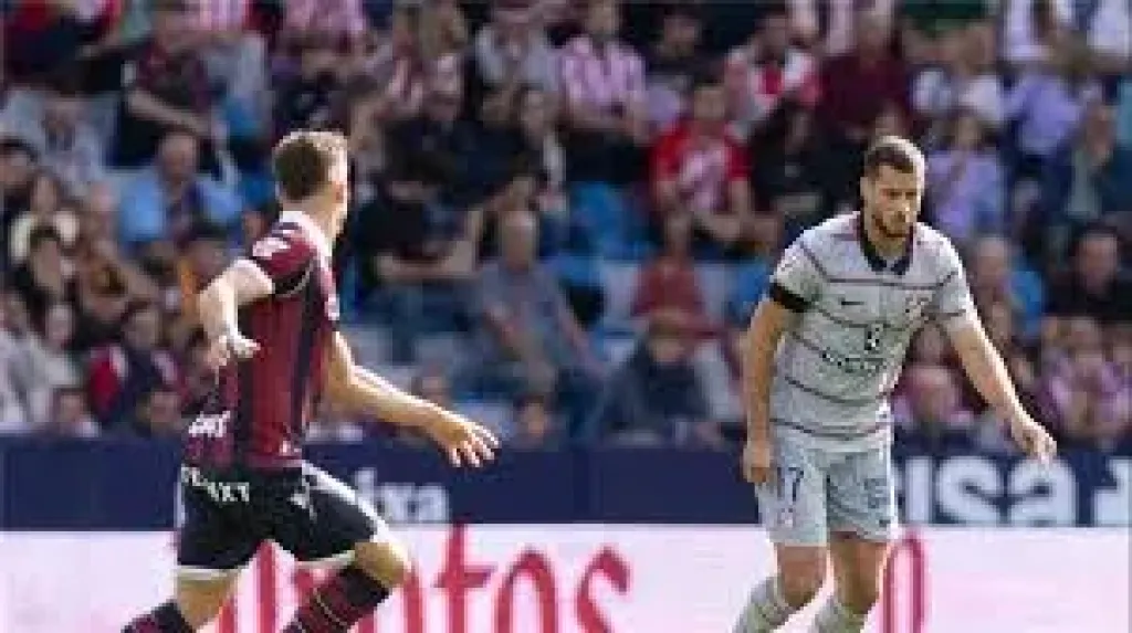 الدوري الإسباني، أتليتكو مدريد يتقدم بهدف أمام ليفانتي بالشوط الأول