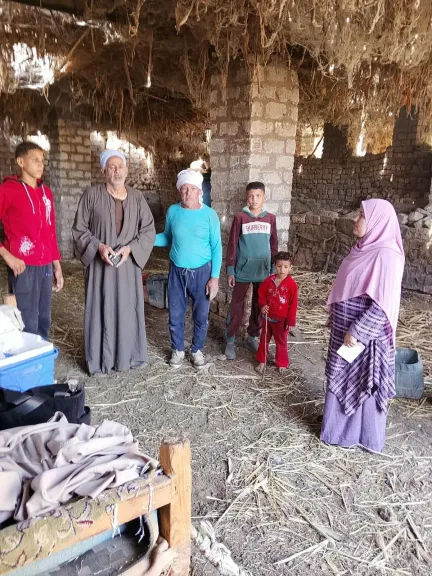 محافظ أسيوط: تحصين 27 ألفًا و382 رأس ماشية ضد الجلد العقدي وطاعون المجترات الصغيرة