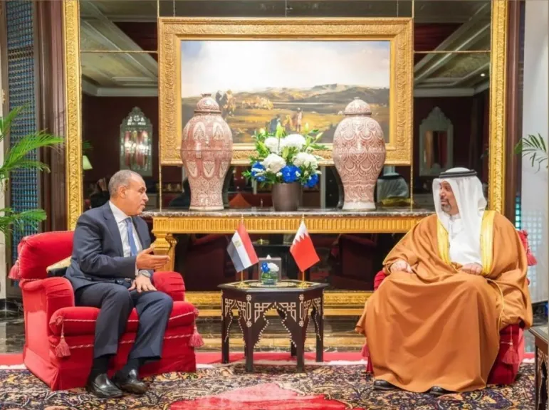 وزير الخارجية يناقش مع وزير المالية البحريني سبل دفع التعاون الاقتصادي والاستثماري بين البلدين