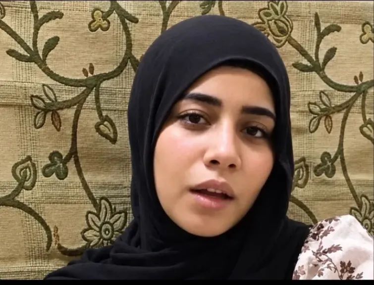 الظهور الاول للطالبة ”نوال” ضحية الاعتداء عليها أمام مدرسة بالزقازيق