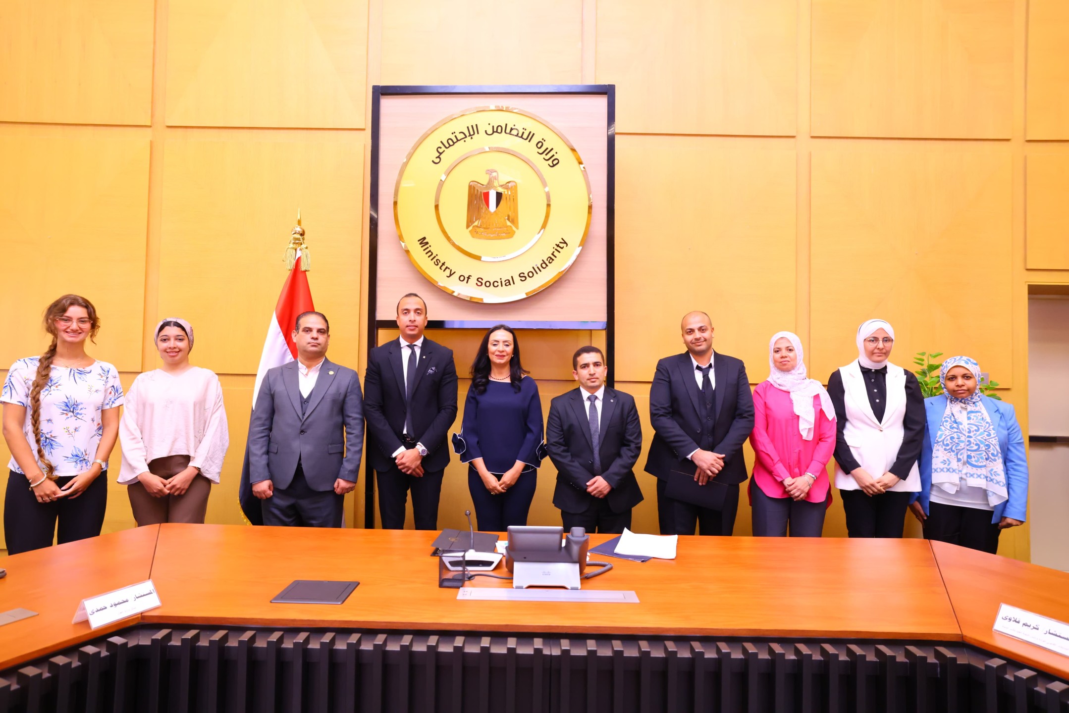 وزيرة التضامن 2